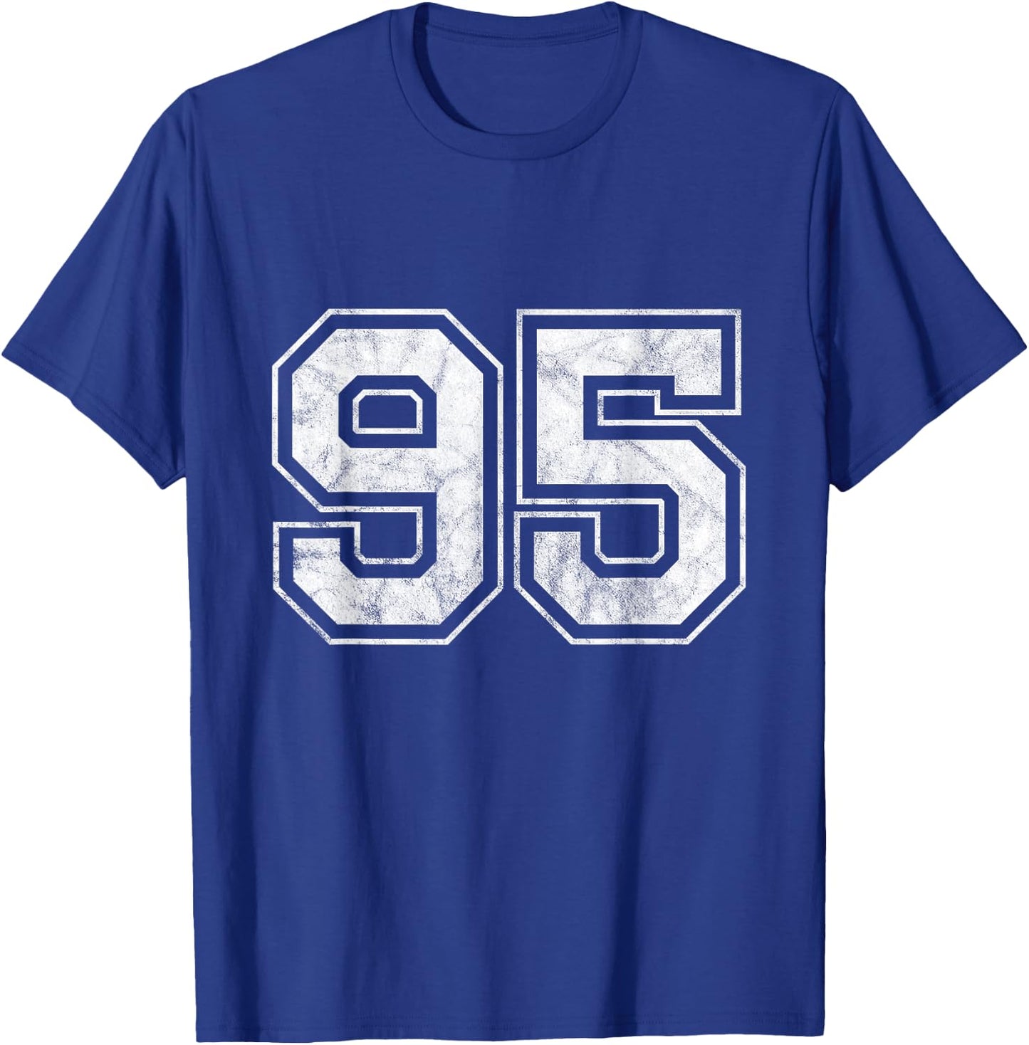 Number 95 T-Shirt - T-Shirt | Royal