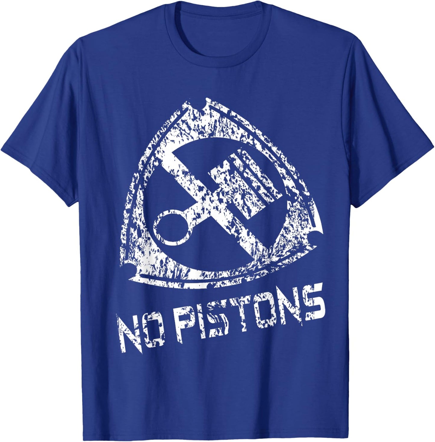 Car Lover without Piston Rotary Motor Wankel T-Shirt - T-Shirt | Royal