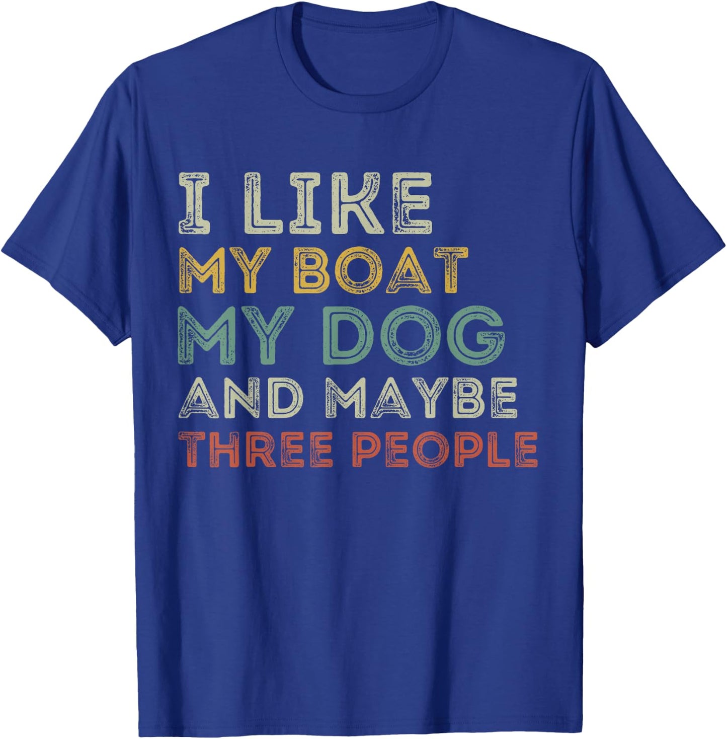 Funny Boating Gifts Women Boaters Boat Owner T-Shirt - T-Shirt | Royal