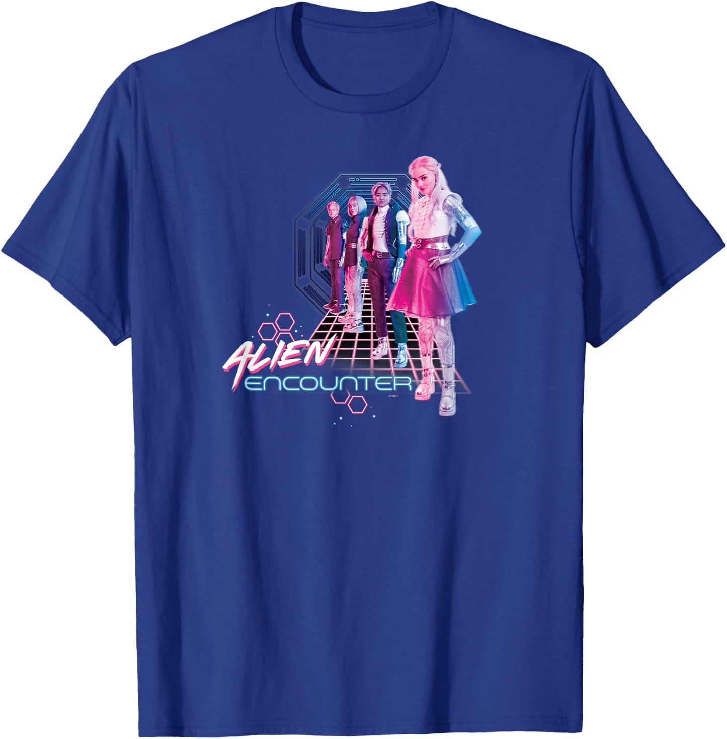 Disney Channel Zombies 3 Addison Alien Encounter T-Shirt - T-Shirt | Royal