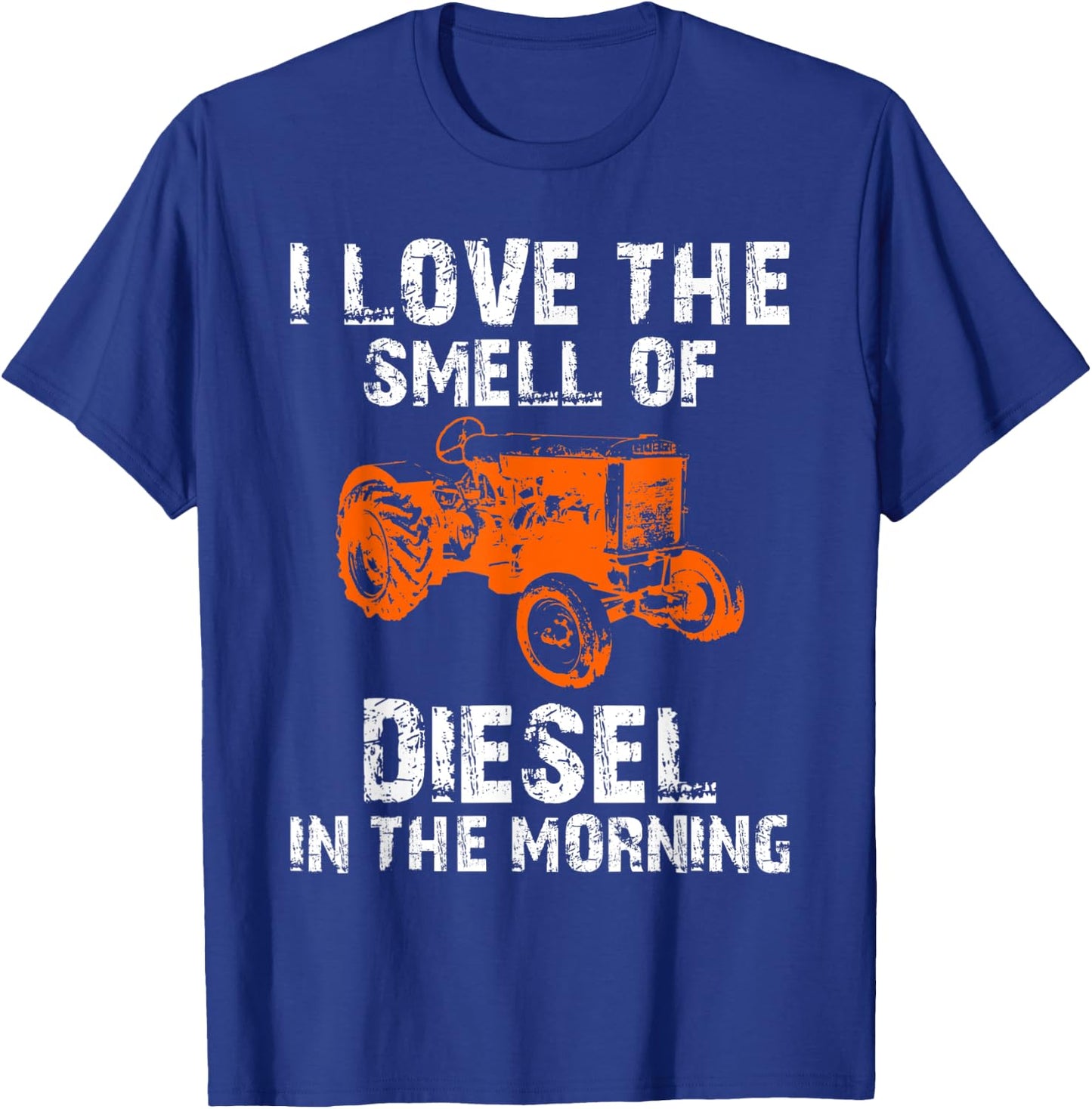 I Love The Smell Of Diesel In The Morning T-Shirt - T-Shirt | Royal