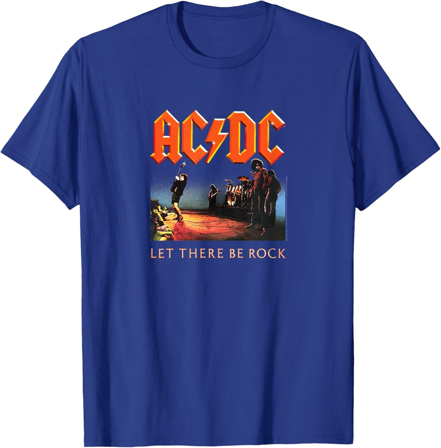 ACDC - Let There Be Rock T-Shirt - T-Shirt | Royal
