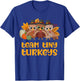 NICU Nurse ICU Neonatal Team Tiny Turkeys Fall Thanksgiving T-Shirt - T-Shirt | Royal