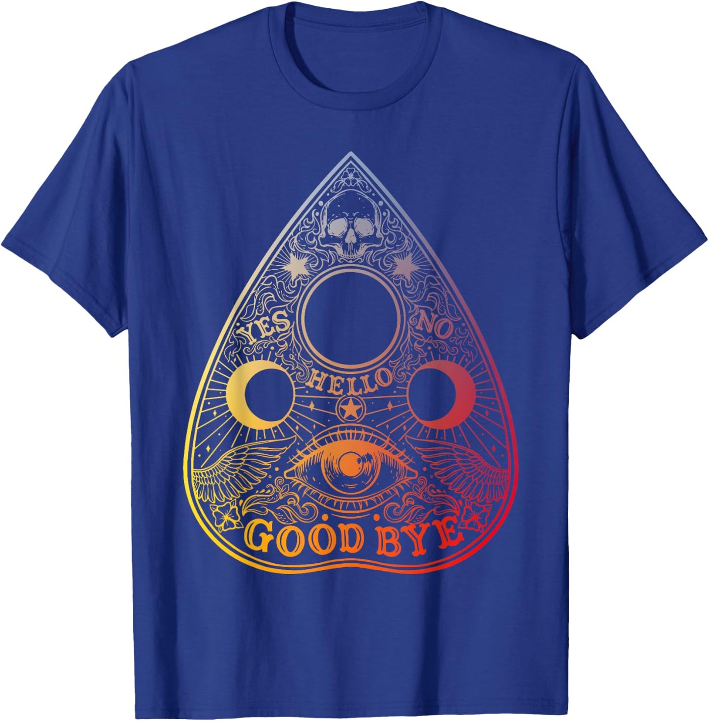 Ouija Board Planchette Gothic Paranormal Halloween Costume T-Shirt - T-Shirt | Royal