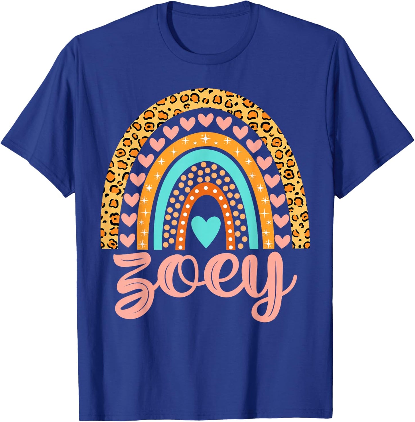Zoey Zoey Name Birthday Shirt Gift T-Shirt - T-Shirt | Royal
