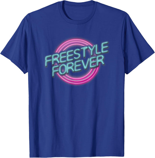 Freestyle Forever Concert Great 80s Music T-Shirt - T-Shirt | Royal