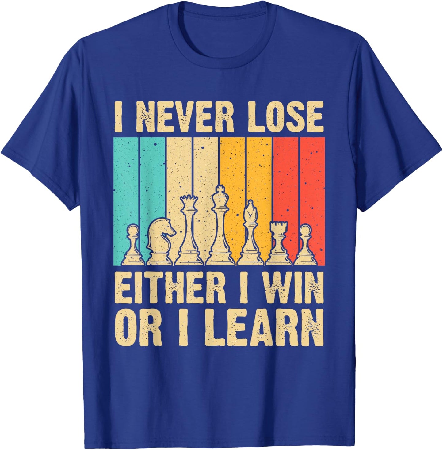 Cool Chess Lover Art Women Kid Novelty Chess Player T-Shirt - T-Shirt | Royal