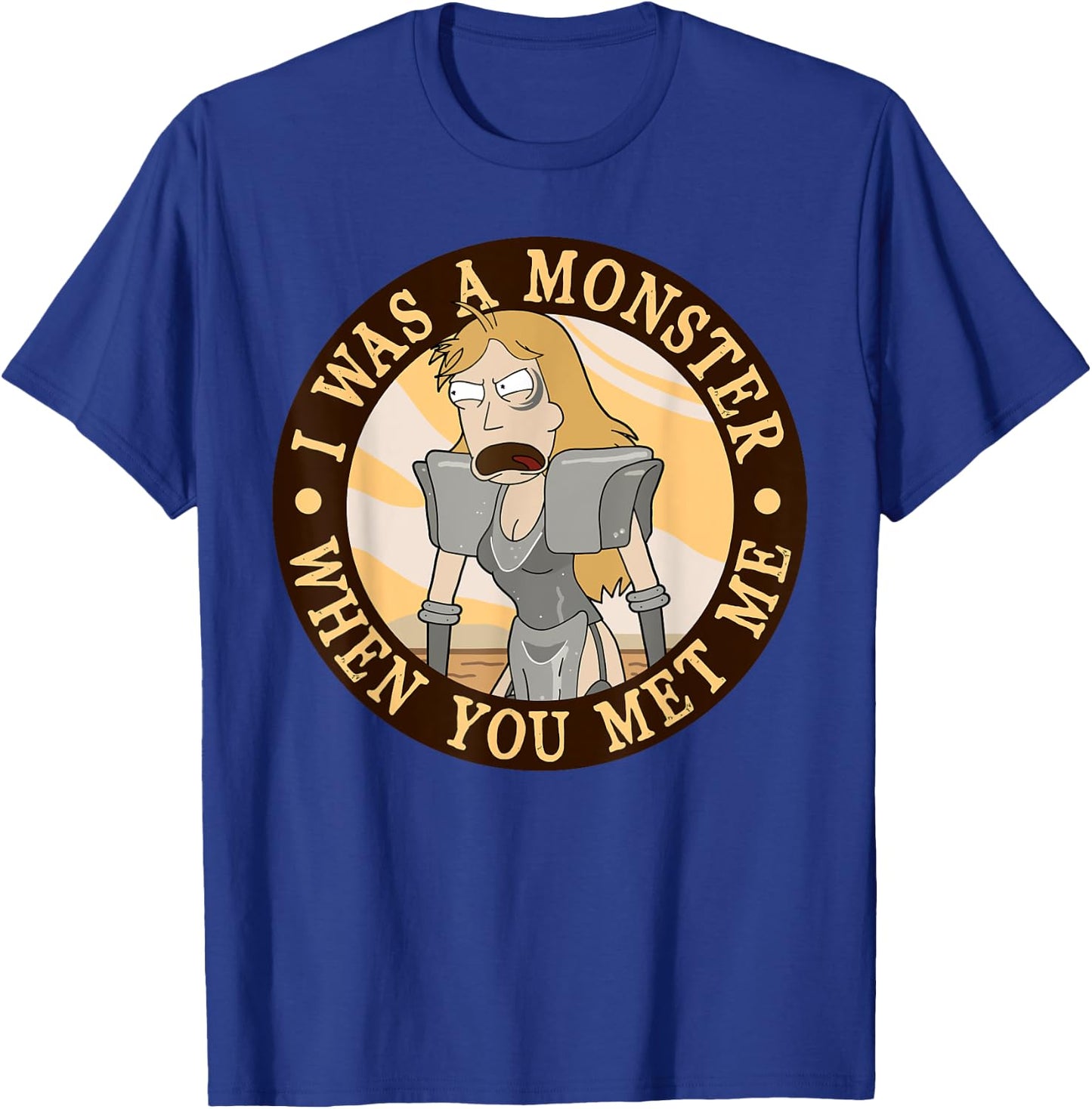Mademark x Rick and Morty - Rick and Morty Summer Monster T-Shirt - T-Shirt | Royal