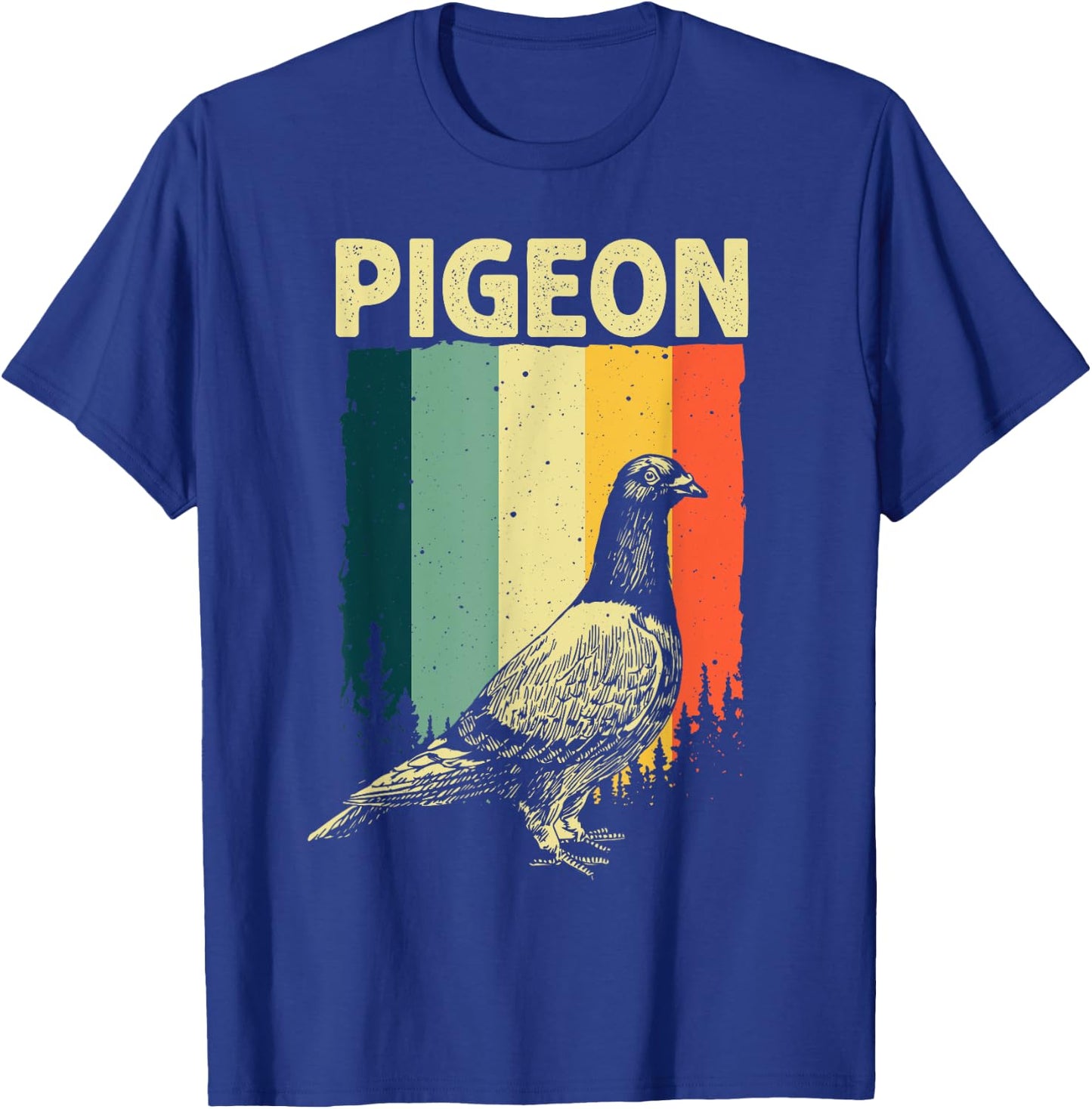 Funny Pigeon Design Women Pigeon Costume Bird Lovers T-Shirt - T-Shirt | Royal