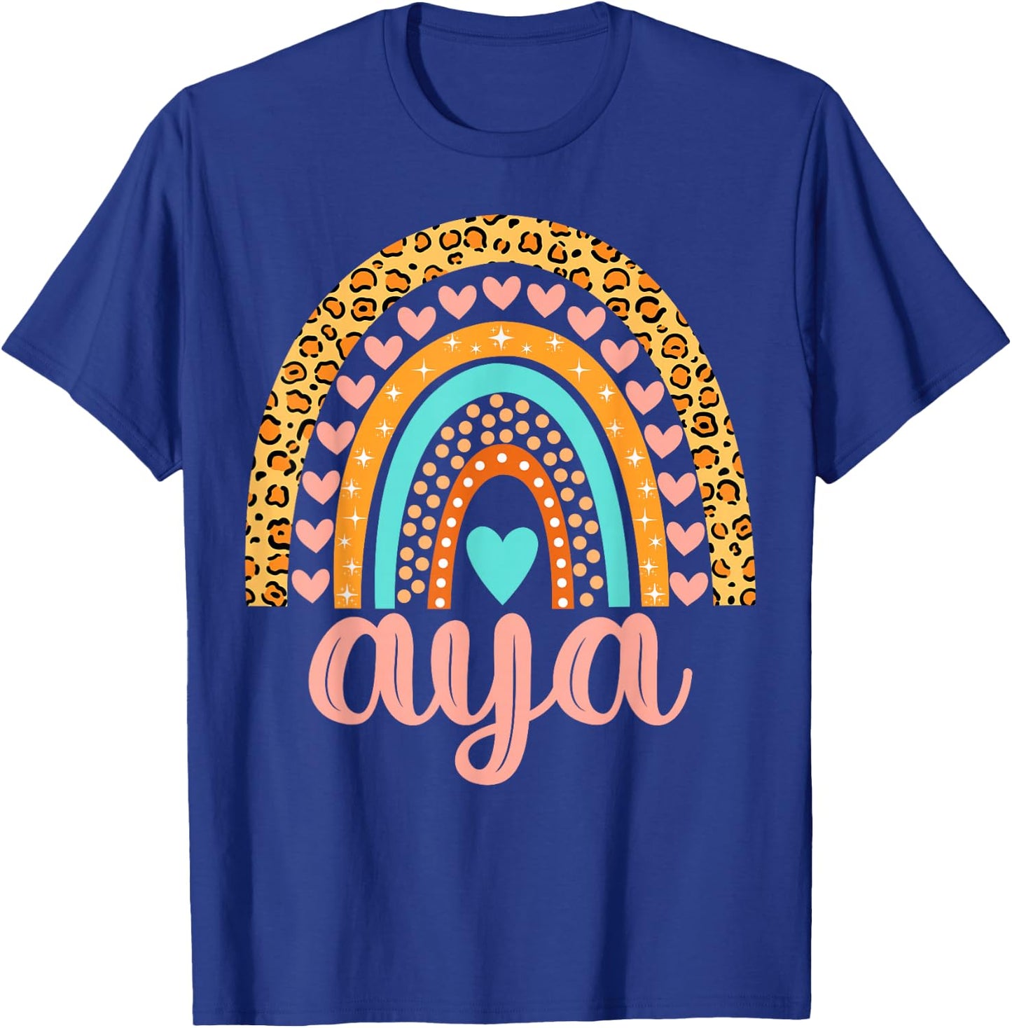 Aya Aya Name Birthday Shirt Gift T-Shirt - T-Shirt | Royal