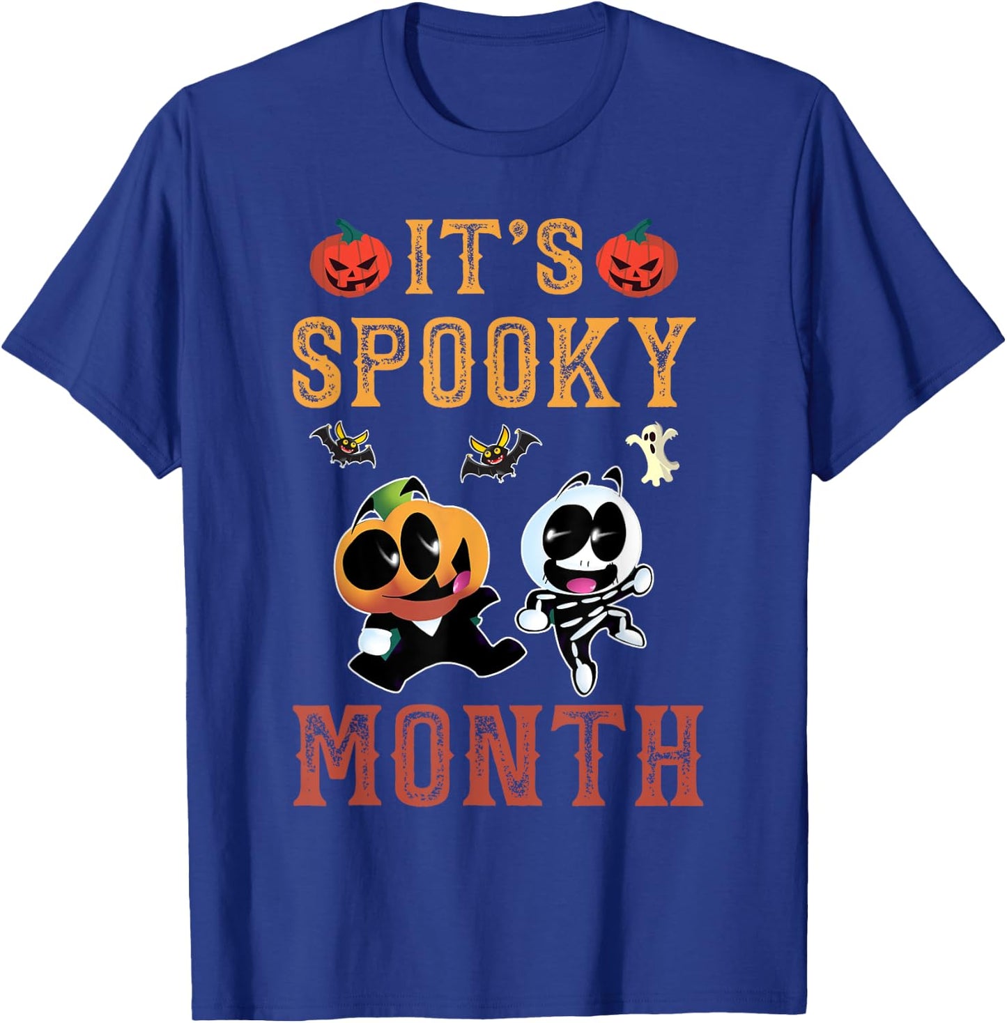 It's Spooky Month Retro for Boy kids T-Shirt - T-Shirt | Royal