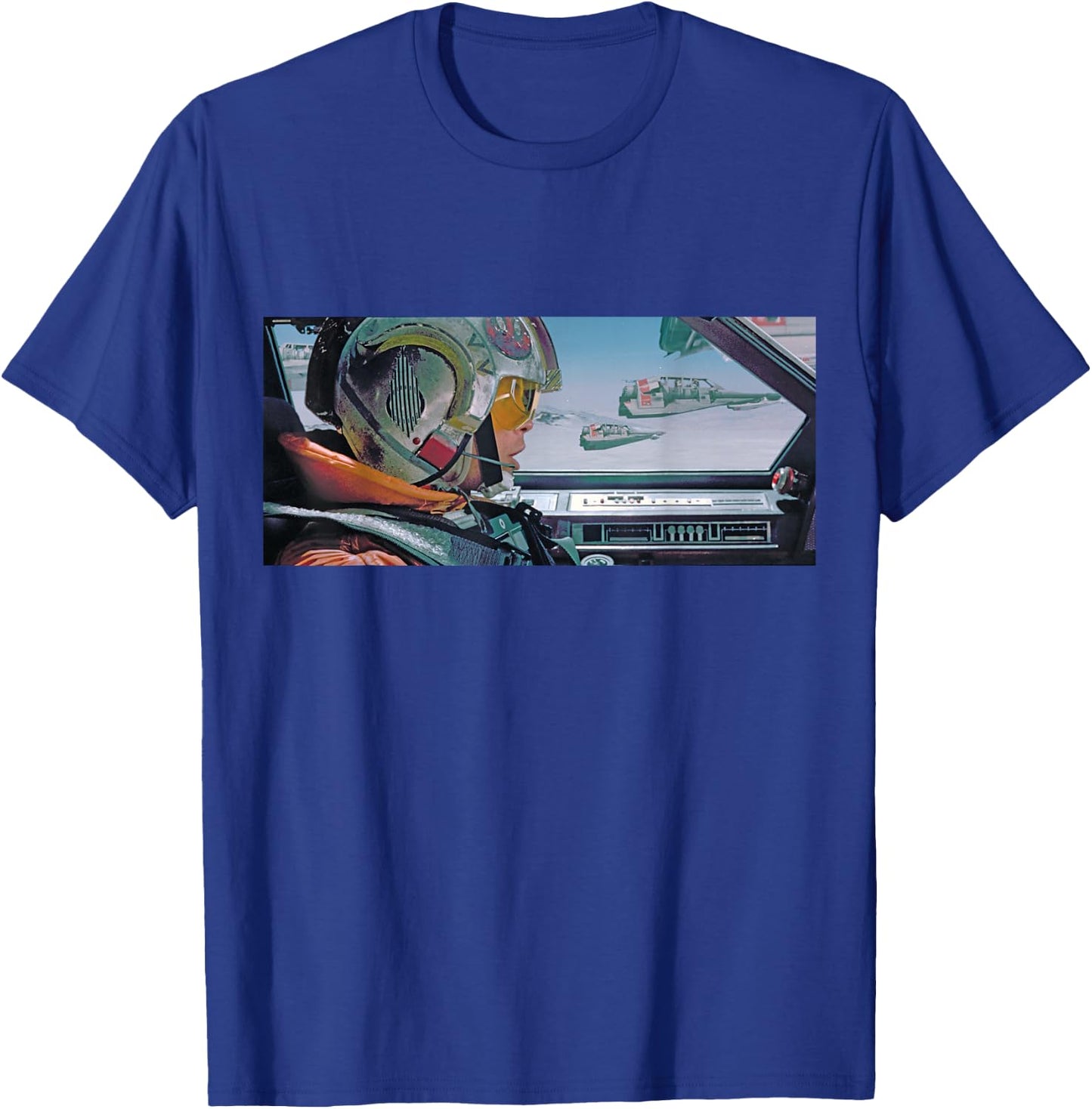 Star Wars Luke Skywalker X-Wing Fighter Pilot T-Shirt - T-Shirt | Royal