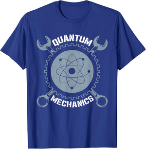 Quantum Mechanics Quantum Physics Engineering T-Shirt - T-Shirt | Royal