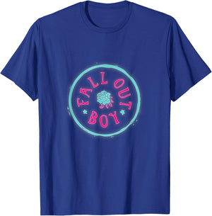 Fall Out Boy - Rose Emblem T-Shirt - T-Shirt | Royal