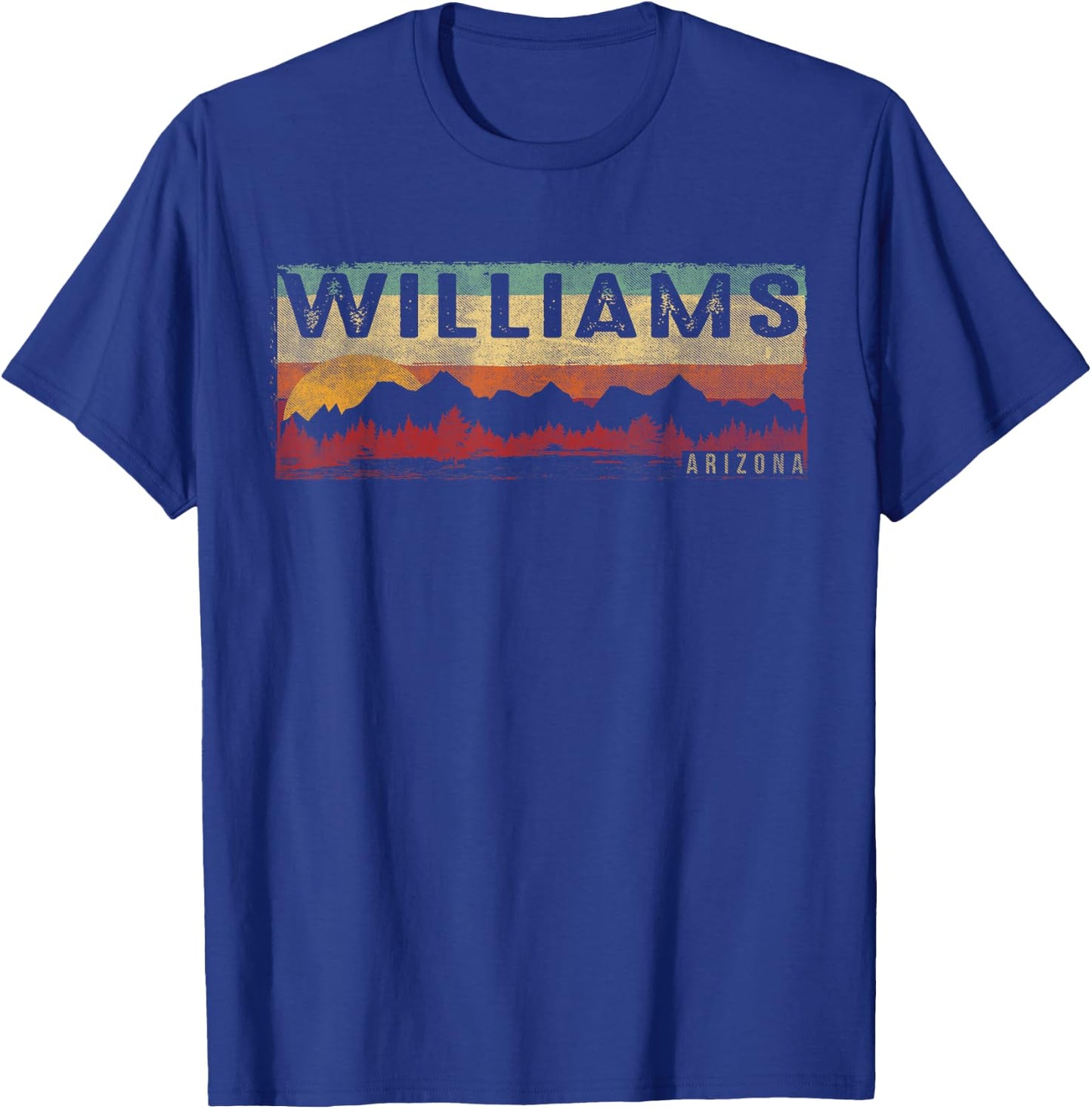 Vintage Williams Arizona Shirt - Williams AZ t shirt T-Shirt - T-Shirt | Royal