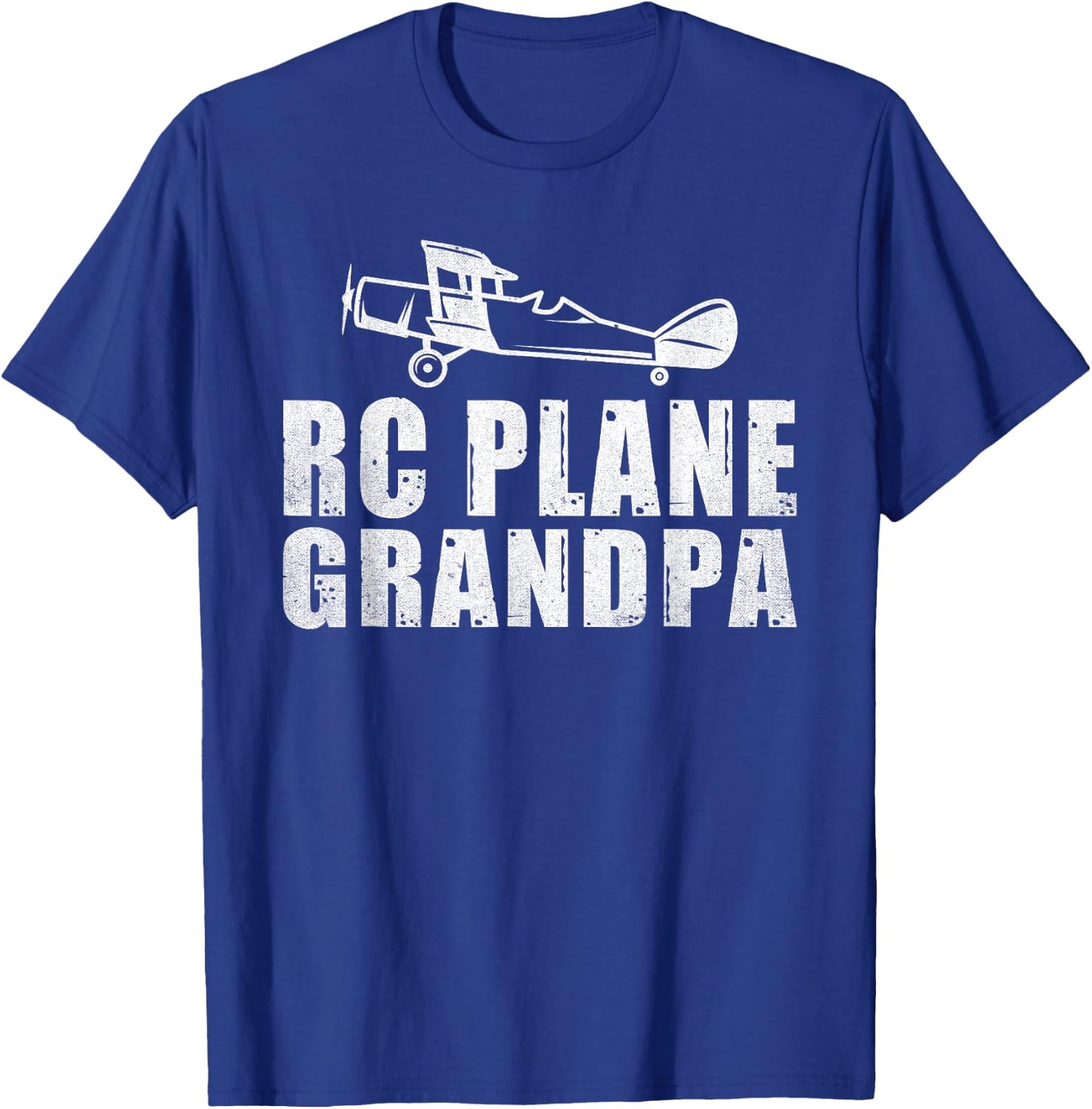 RC Plane Flying RC Plane Grandpa T-Shirt - T-Shirt | Royal