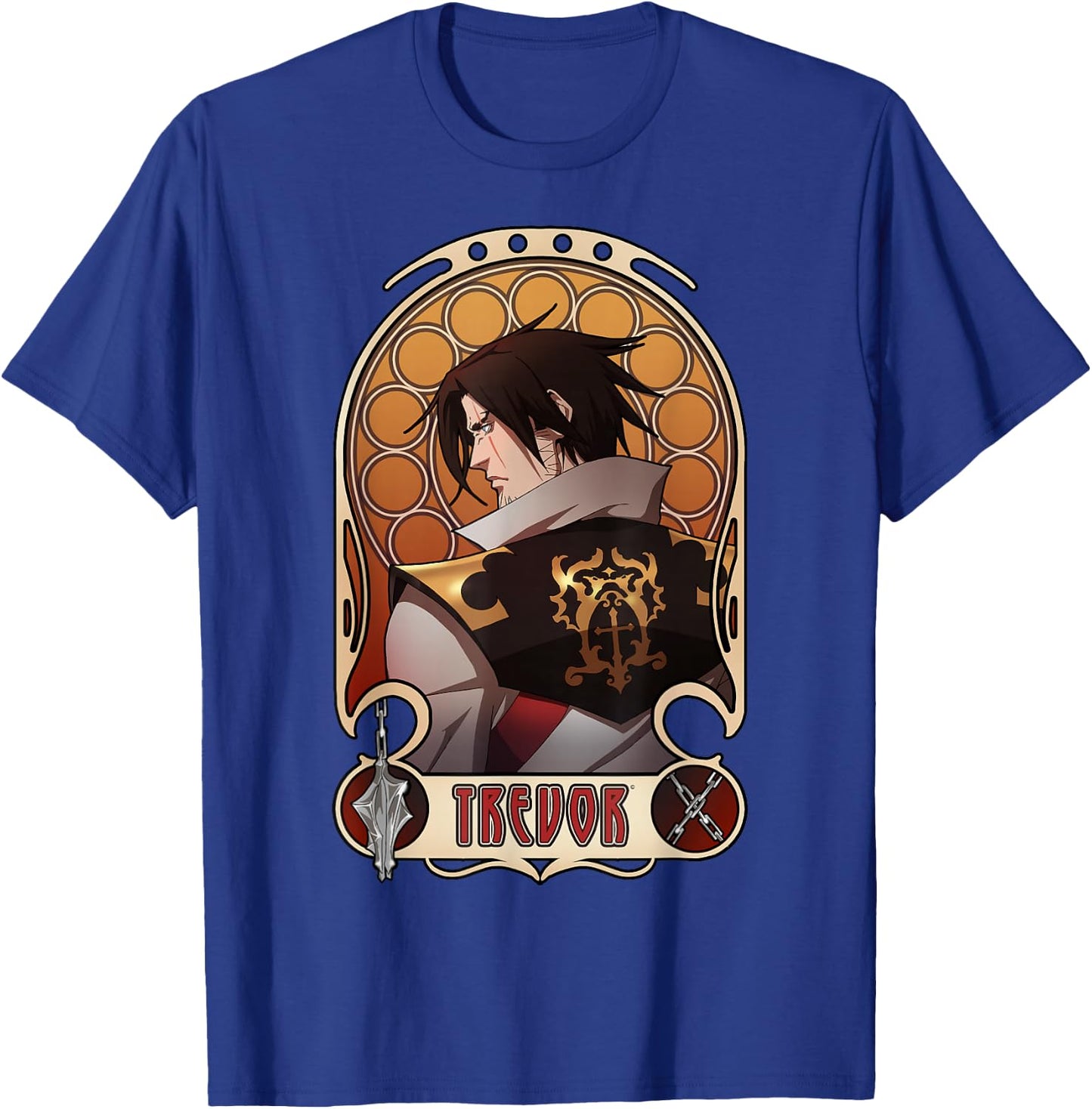 Netflix Castlevania Trevor Belmont Portrait T-Shirt - T-Shirt | Royal