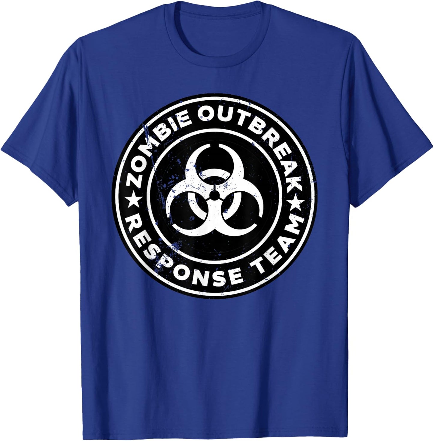 Zombie Outbreak Response Team funny Zombie Apocalypse T-Shirt - T-Shirt | Royal
