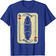 Santa Muerte Calavera Mexico Skeleton Poker Card Death Queen T-Shirt - T-Shirt | Royal