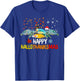 Happy Hallothanksmas Santa Turtle Halloween Thanksgiving T-Shirt - T-Shirt | Royal