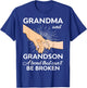 Grandma and Grandson A Bond That Can't Be Broken T-Shirt - T-Shirt | Royal