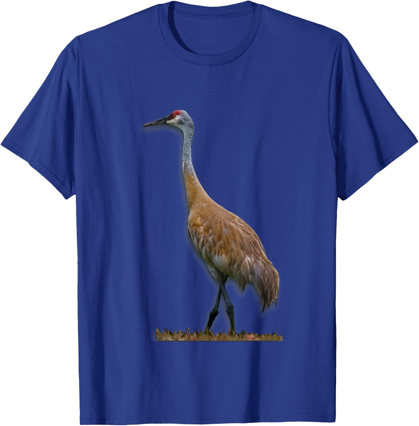 Sandhill Crane T-Shirt - T-Shirt | Royal