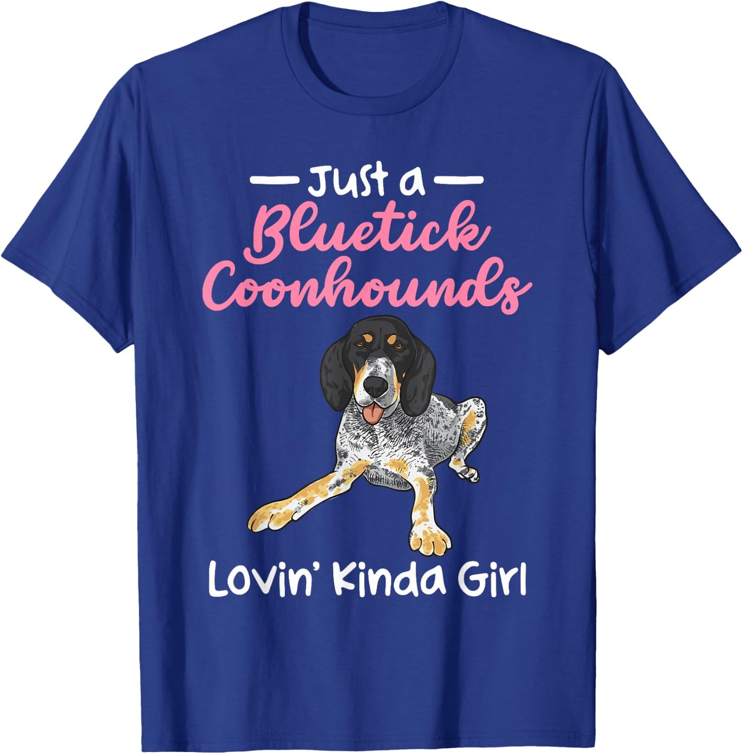 Bluetick Coonhound T-Shirt - T-Shirt | Royal
