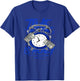 Racer Blue 5s To Match Time Is Money Shoes 5 Racer Blue T-Shirt - T-Shirt | Royal