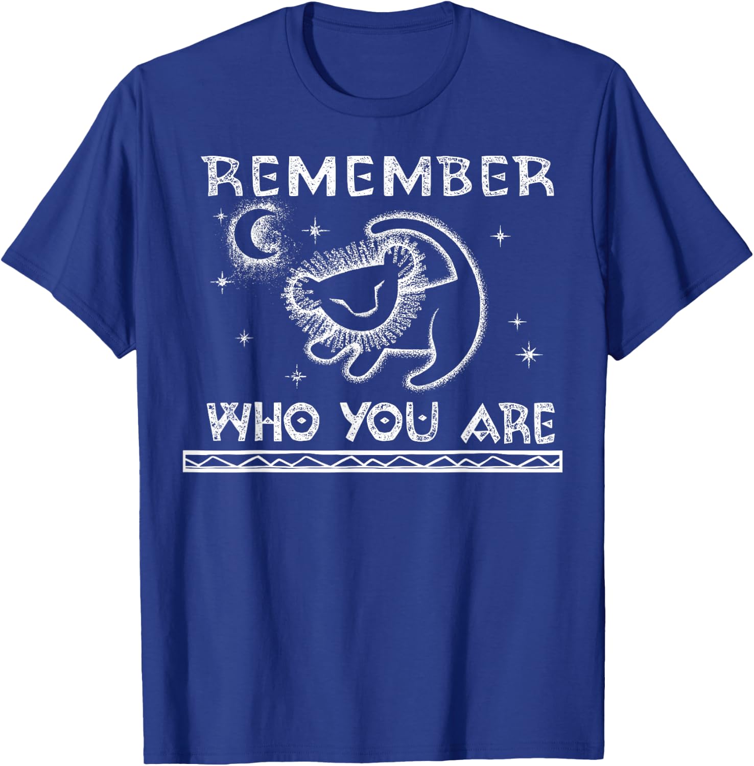 Disney Lion King Remember Who You Are Painting T-Shirt - T-Shirt | Royal