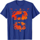 Goat Silhouette Pumpkin Halloween Funny Goat Witch T-Shirt - T-Shirt | Royal