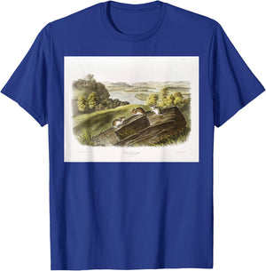 White-footed Mouse Animal Illustration & Women T-Shirt - T-Shirt | Royal