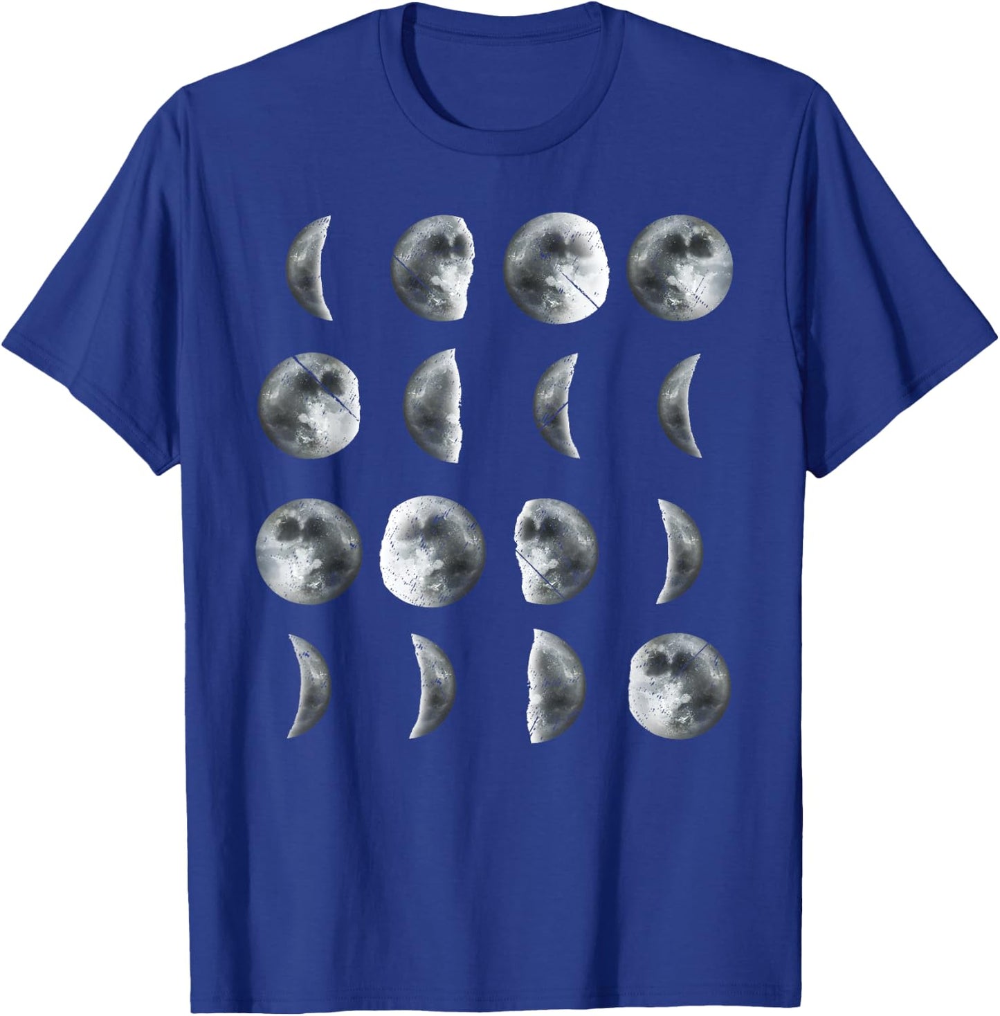 Space Science Student Teacher Funny Leonard Moon Phases Men Women Kids T-Shirt - T-Shirt | Royal