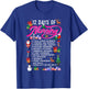 12 Days Of Nursing Merry Christmas Shirts Xmas T-Shirt - T-Shirt | Royal