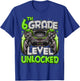 6th Grade Level Unlocked Game On 6th Grade Back To School T-Shirt - T-Shirt | Royal