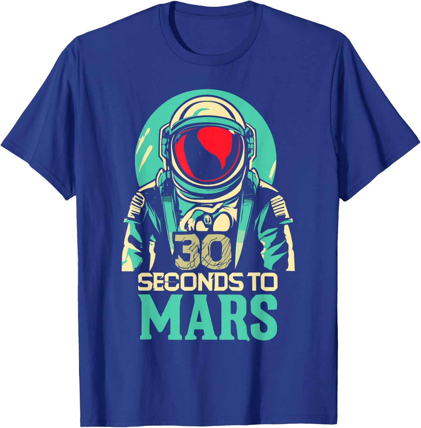 30 Seconds To Mars T-Shirt - T-Shirt | Royal