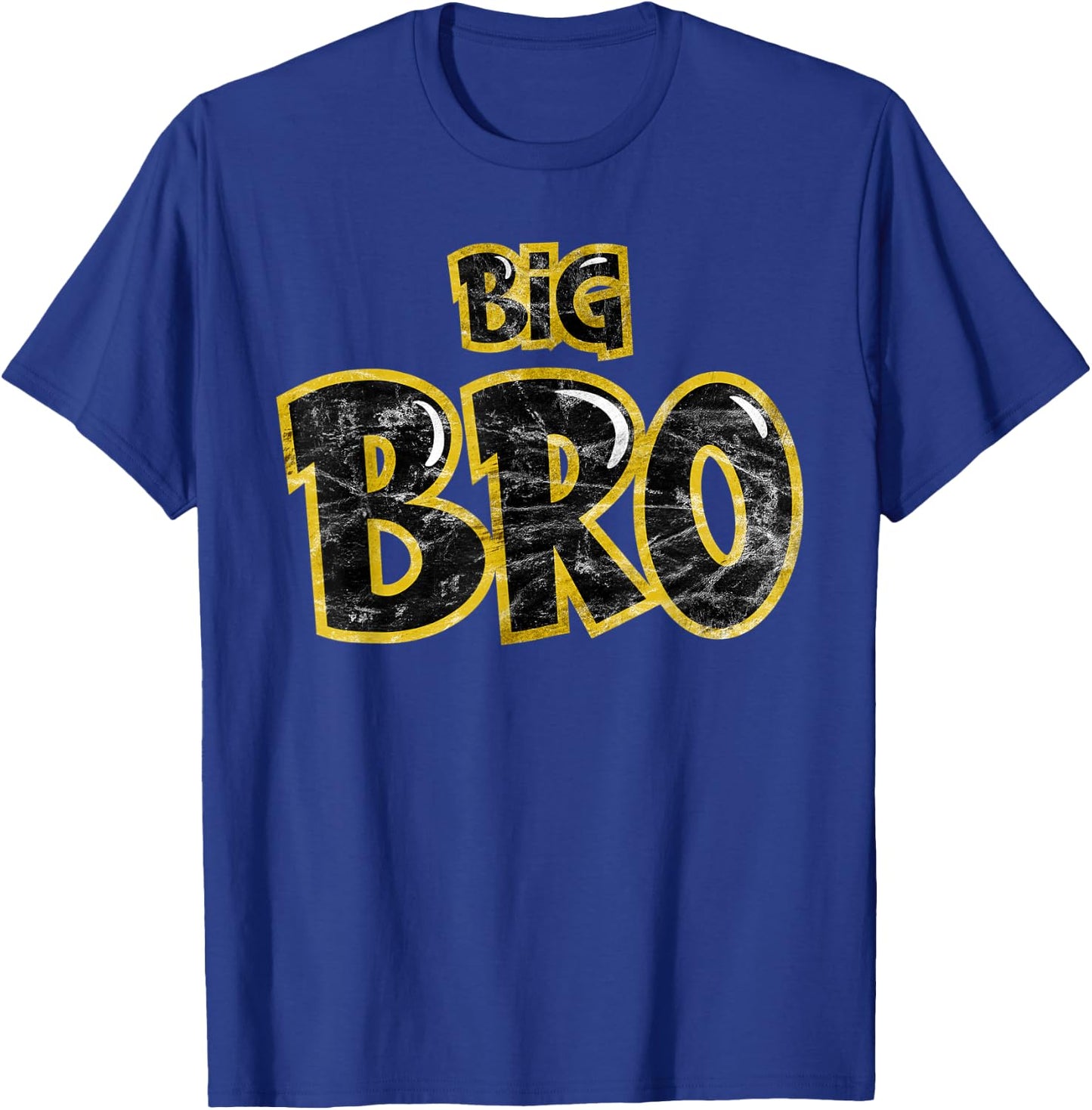 Big Bro Siblings Men Kids Adult Fraternity Frat Brother T-Shirt - T-Shirt | Royal