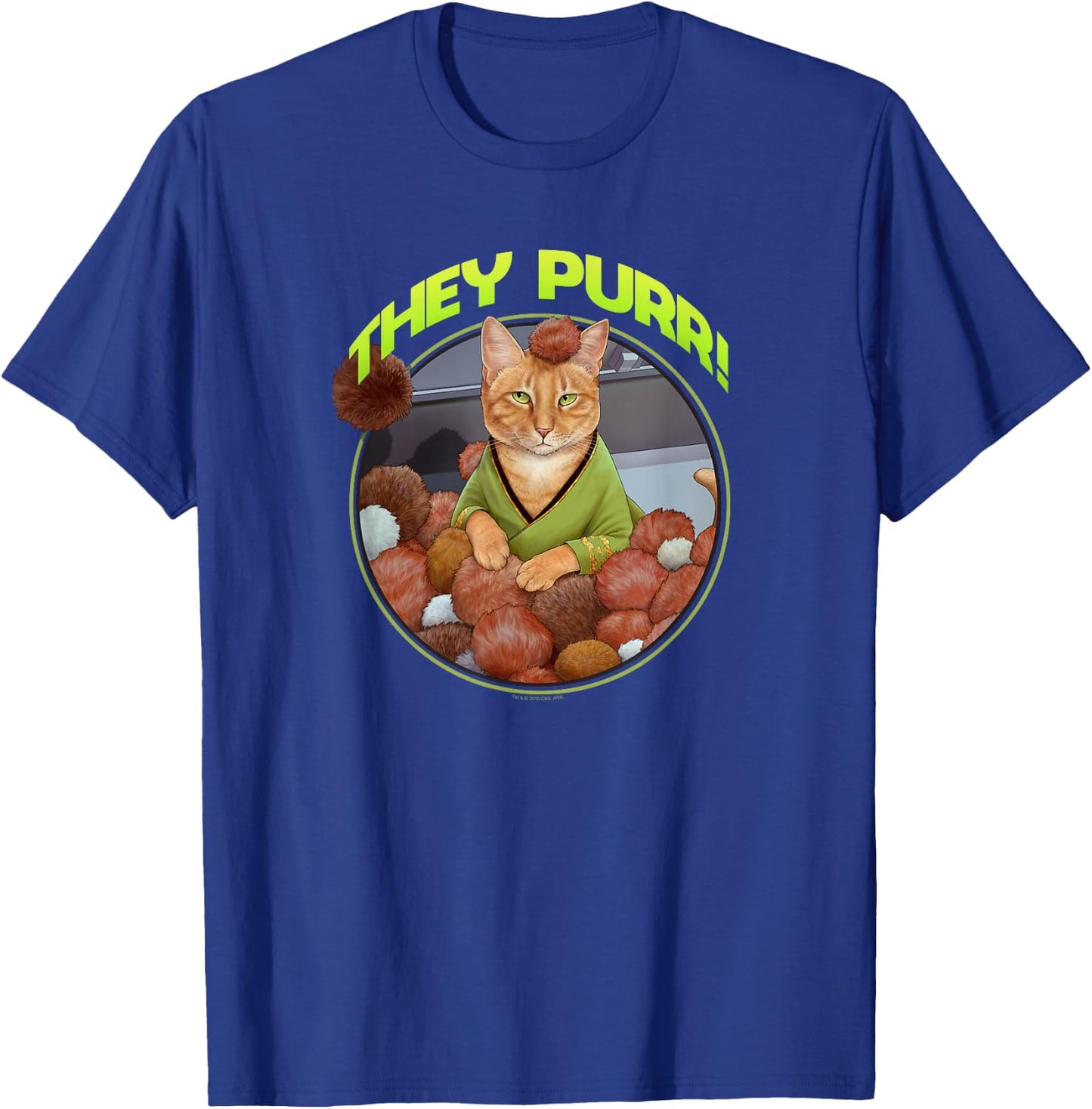 Star Trek They Purr T-Shirt - T-Shirt | Royal
