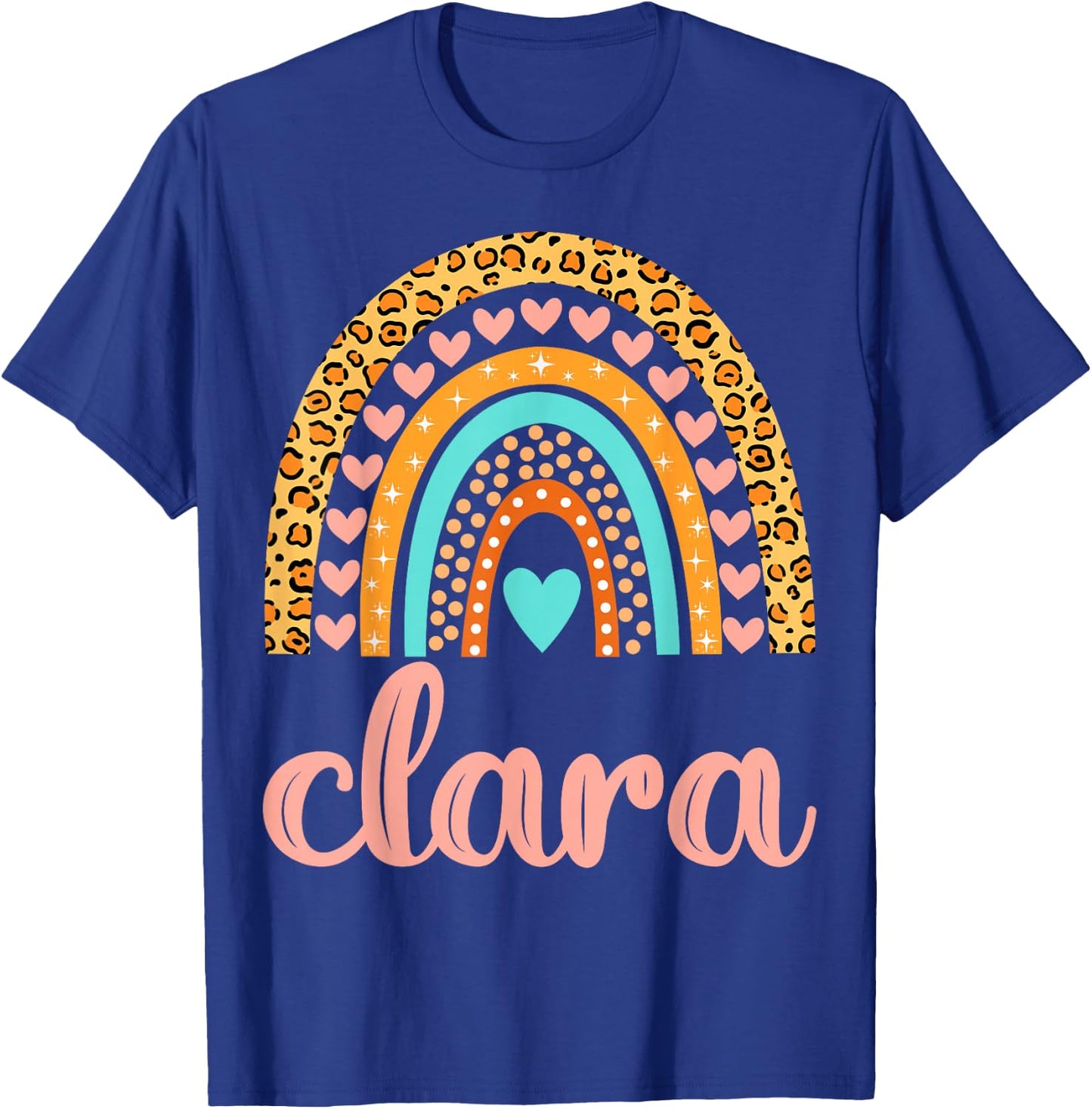 Clara Clara Name Birthday Shirt Gift T-Shirt - T-Shirt | Royal
