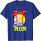 Tball mom shirt - Mother's Day Baseball Softball Mom T-Shirt - T-Shirt | Royal