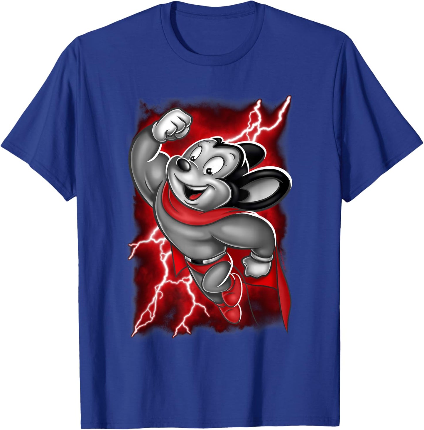 Mighty Mouse Mighty Storm T-Shirt - T-Shirt | Royal