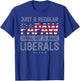 mb Regular Papaw Not To Raise Liberals USA Flag Father's Day T-Shirt - T-Shirt | Royal
