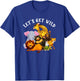 Let's Get Wild Zoo Animals Safari Party Day At The Zoo T-Shirt - T-Shirt | Royal