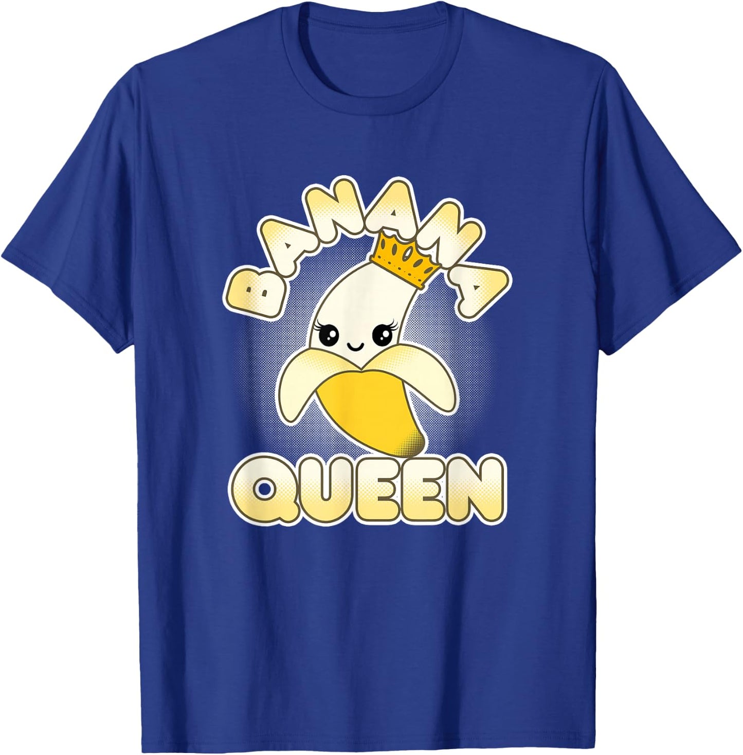 Banana Shirts Girls Cute Kawaii Banana Queen T-Shirt - T-Shirt | Royal