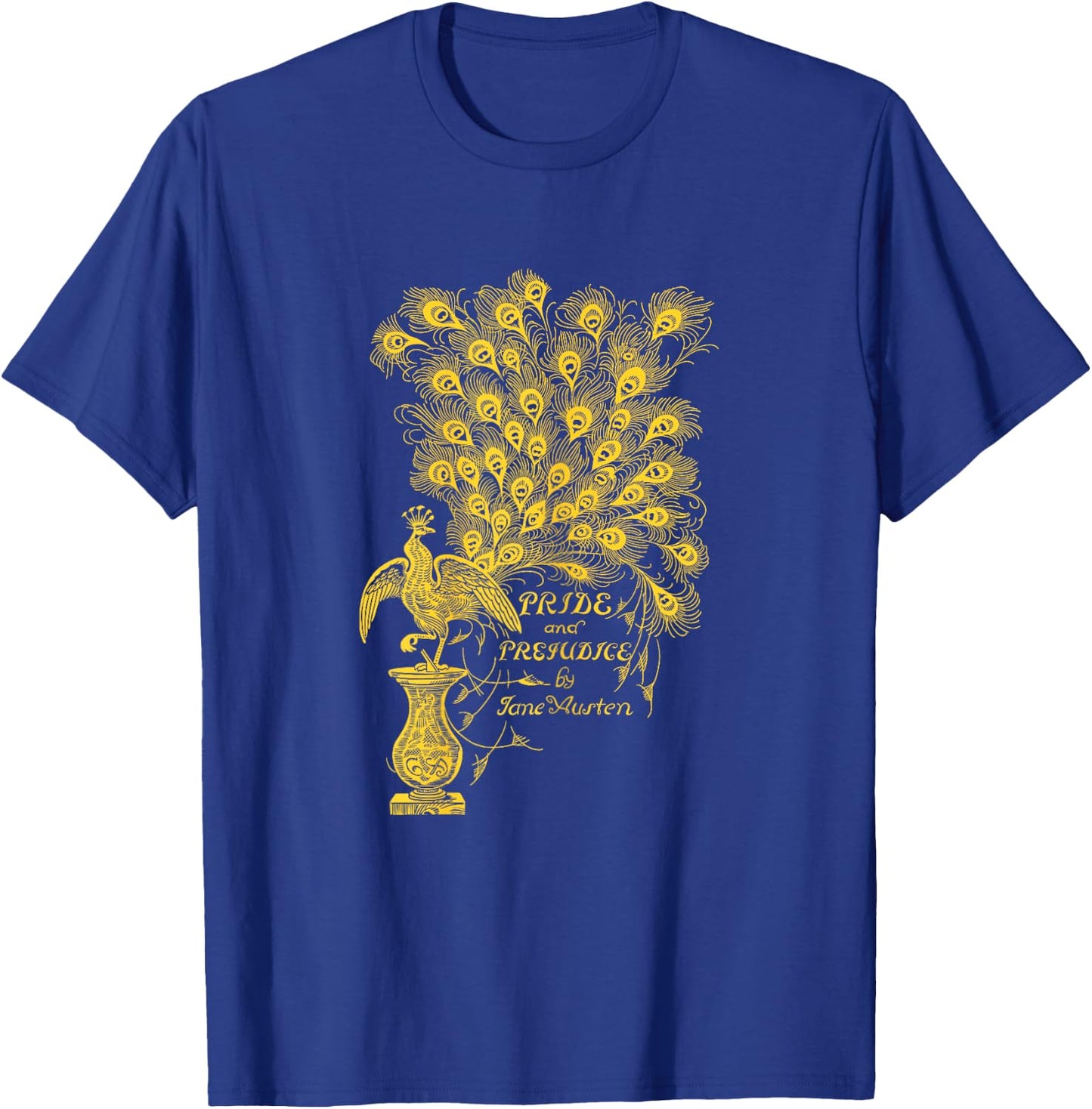 Pride & Prejudice Jane Austen Romance Book Club Reading T-Shirt - T-Shirt | Royal