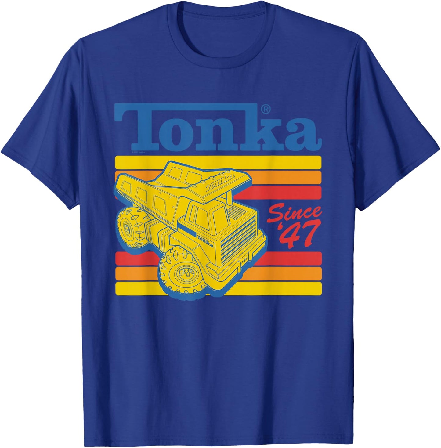 Tonka Classic Dump Truck 1947 T-Shirt - T-Shirt | Royal