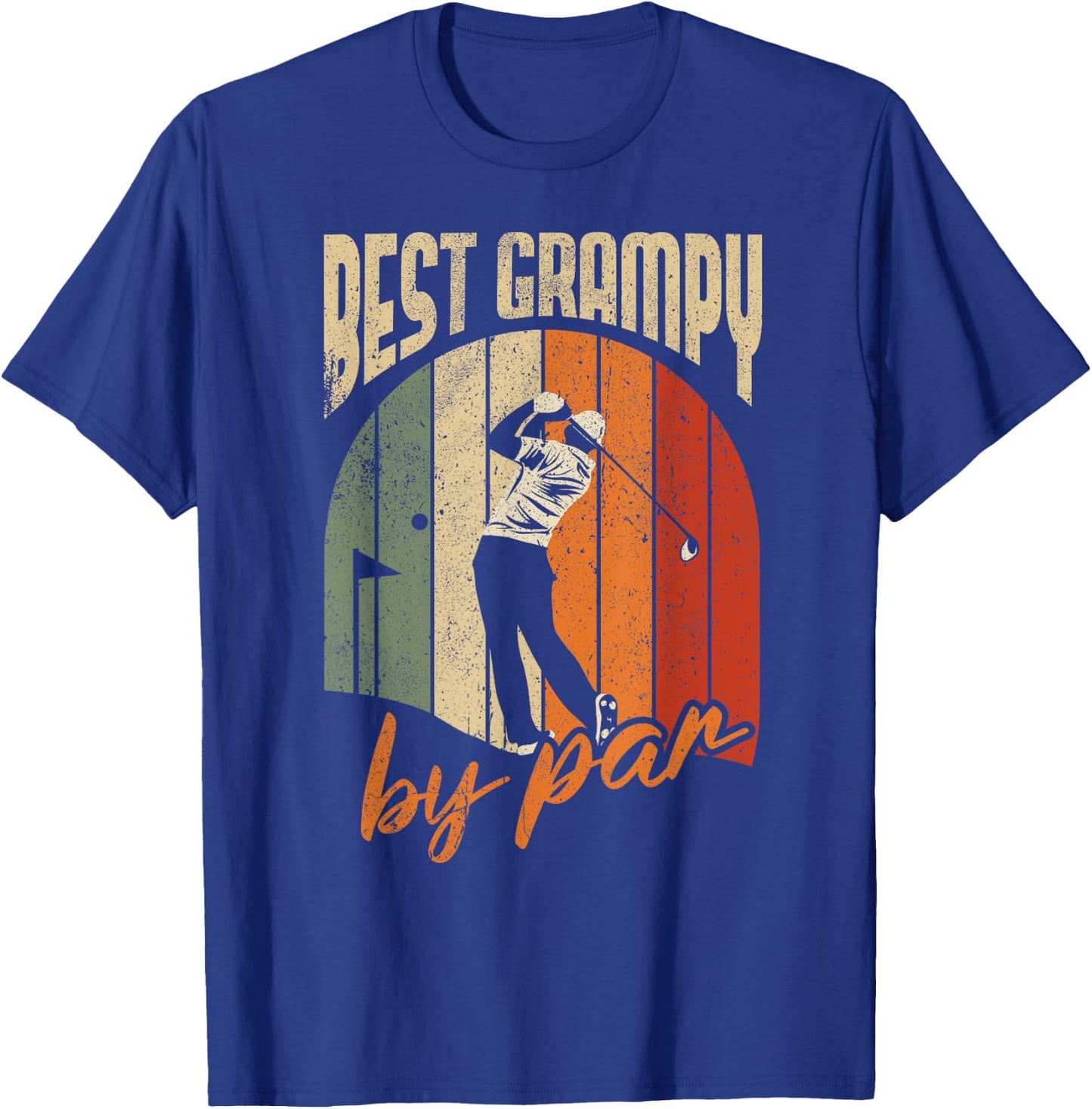 Best Grampy By Par Design For Golfing Lover T-Shirt - T-Shirt | Royal