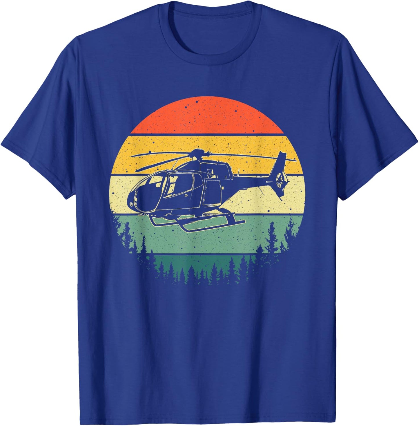 Cute Helicopter Art Women Aviator Helicopter Pilot T-Shirt - T-Shirt | Royal