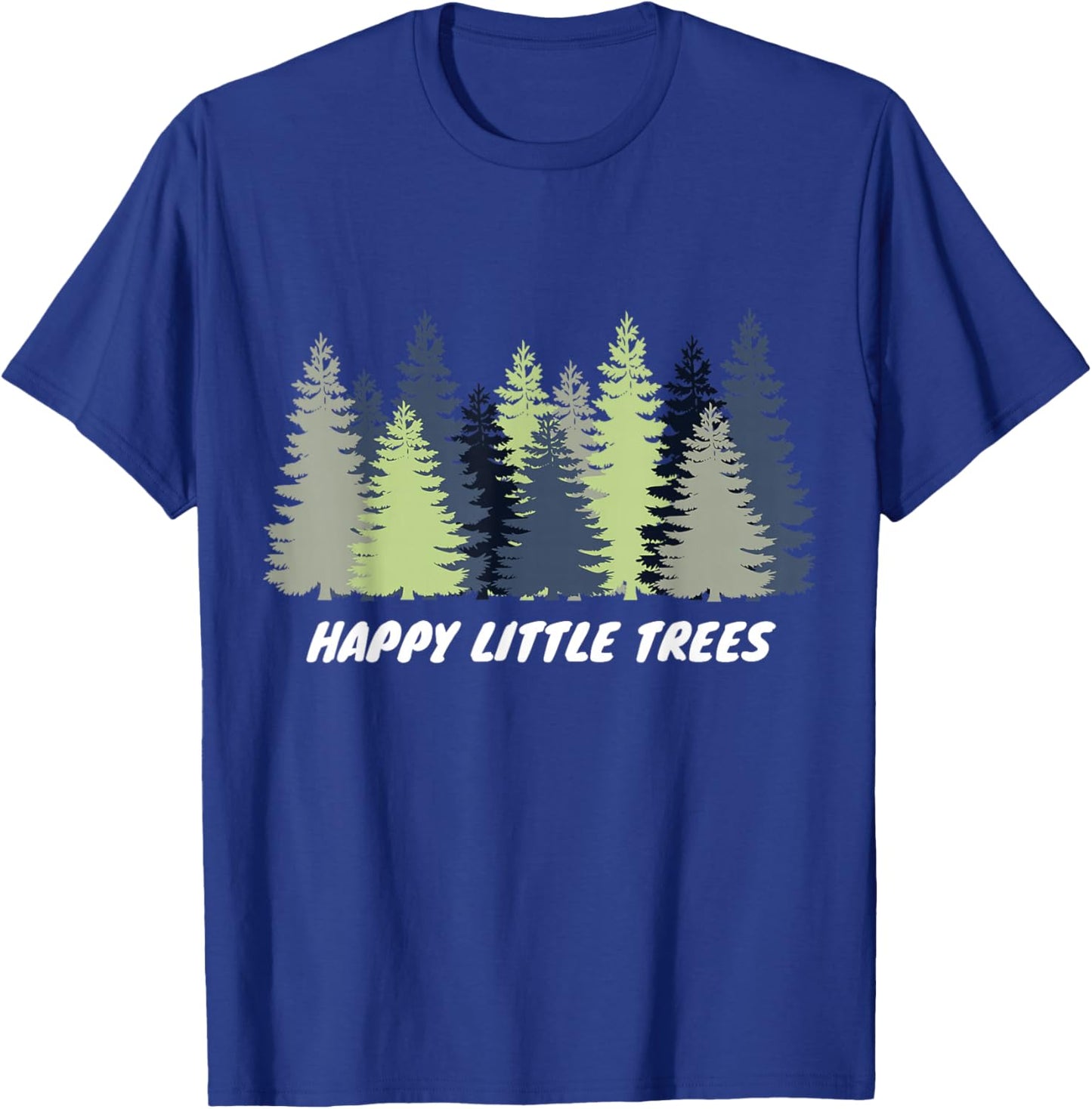 Happy Little Tree Earth Day Men Boy Kids Gift T-Shirt - T-Shirt | Royal