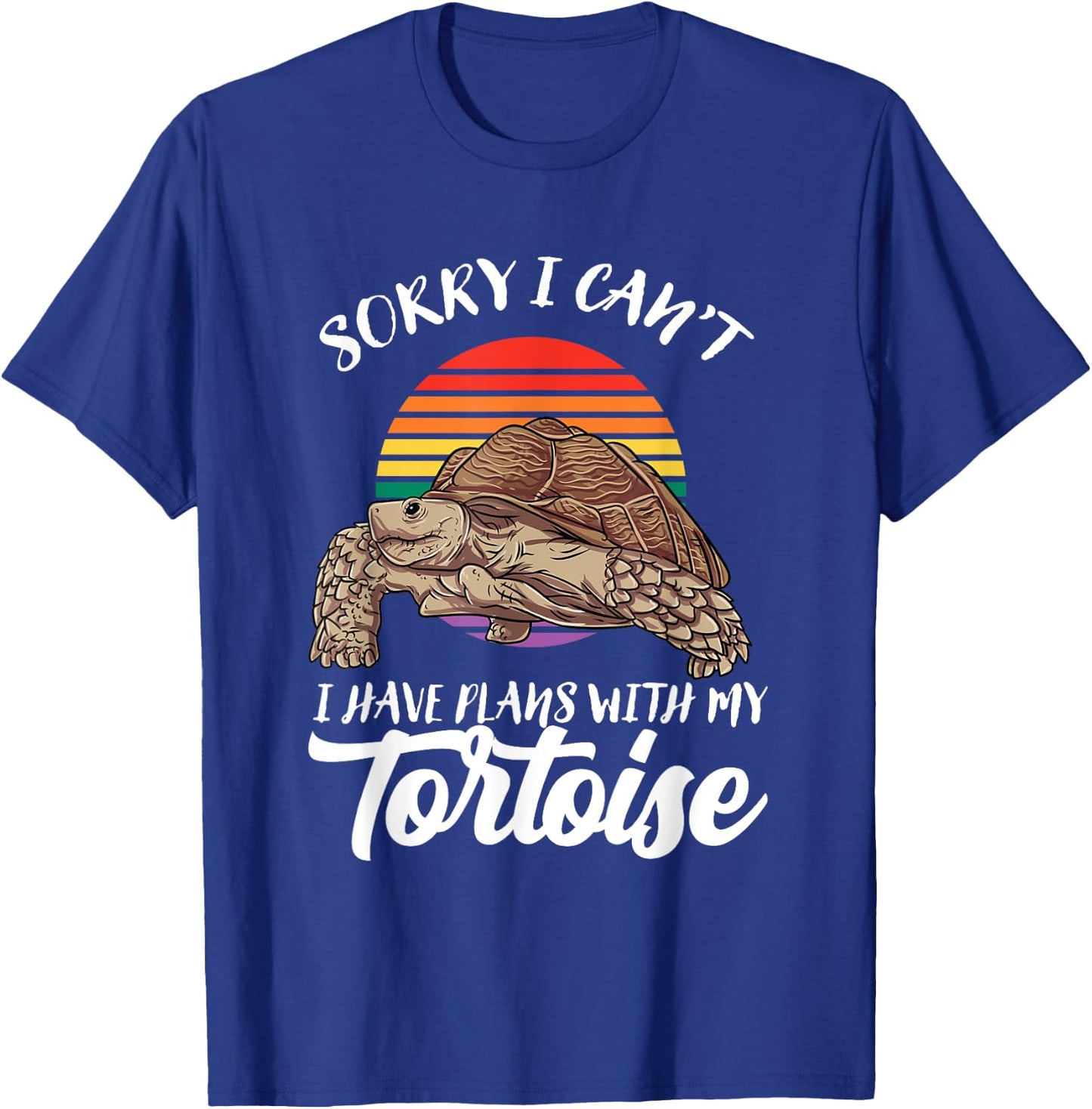 Sulcata Tortoise Gift - I Love My African Spurred Tortoise T-Shirt - T-Shirt | Royal
