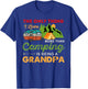 The Only Thing I Love More Than Camping Is Being A Grandpa T-Shirt - T-Shirt | Royal